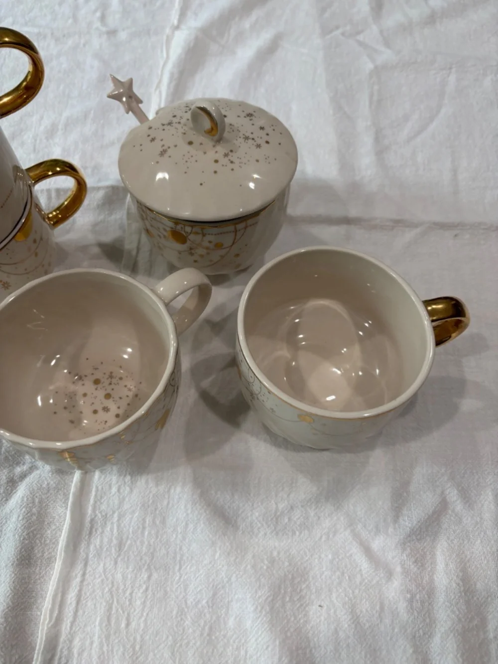 Retired Anthropologie Celine Tea Collection | Tea for Two + Creamer & Sugar